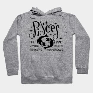 Zodiac Signs Pisces Hoodie